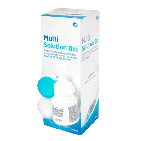 MULTI SOLUTION OXI 360 ML WASSER+30ML SOLUCIONES PARA LENTES 