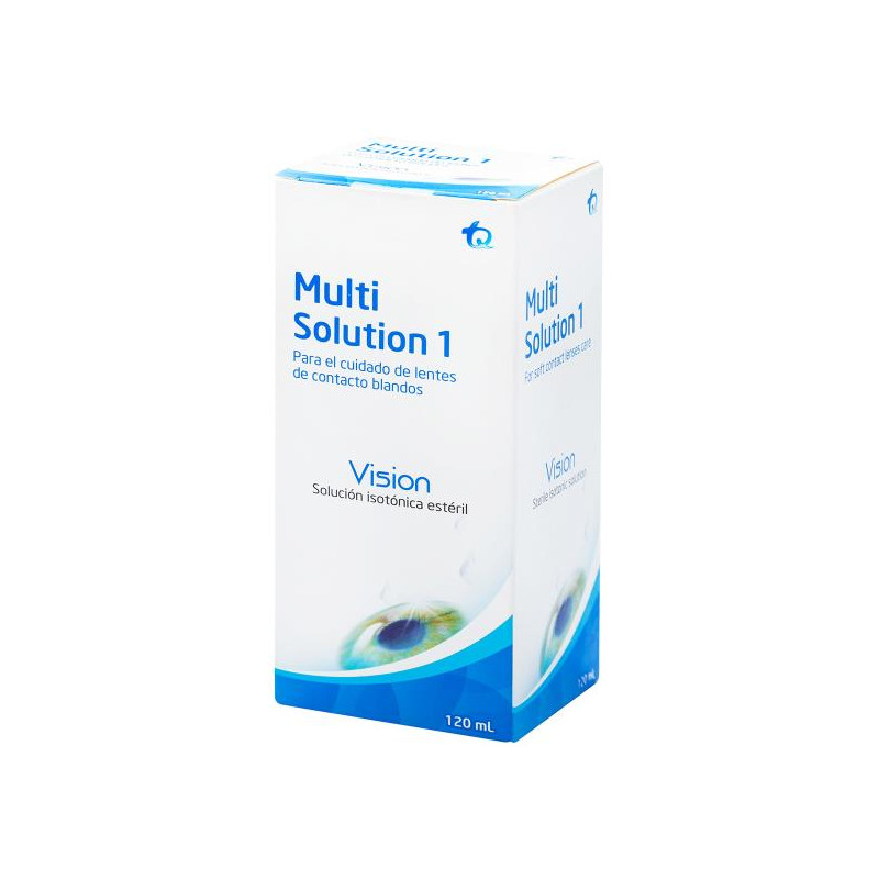 MULTI SOLUTION 1 120 ML WASSER SOLUCIONES PARA LENTES