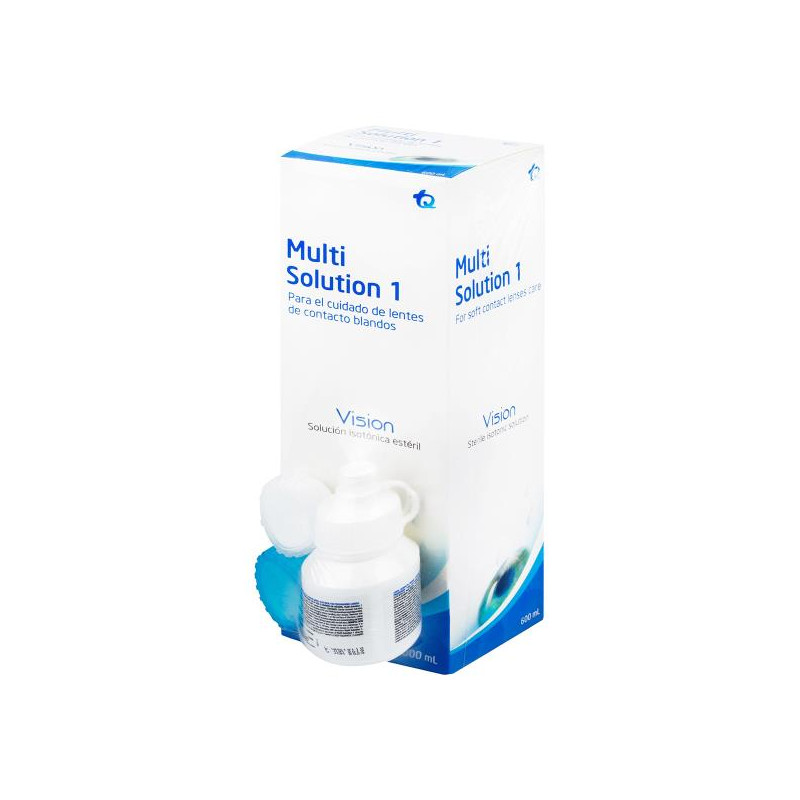 MULTI SOLUTION 1 600 ML WASSER 30 ML SOLUCIONES PARA LENTES 