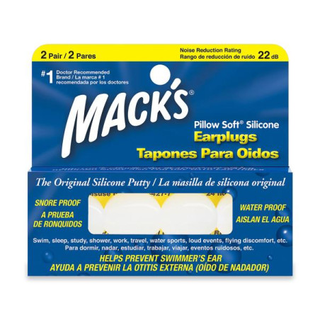 TAPONES PARA OIDO SILICO.TRANSPA.2 PARES MISCELANEOS 