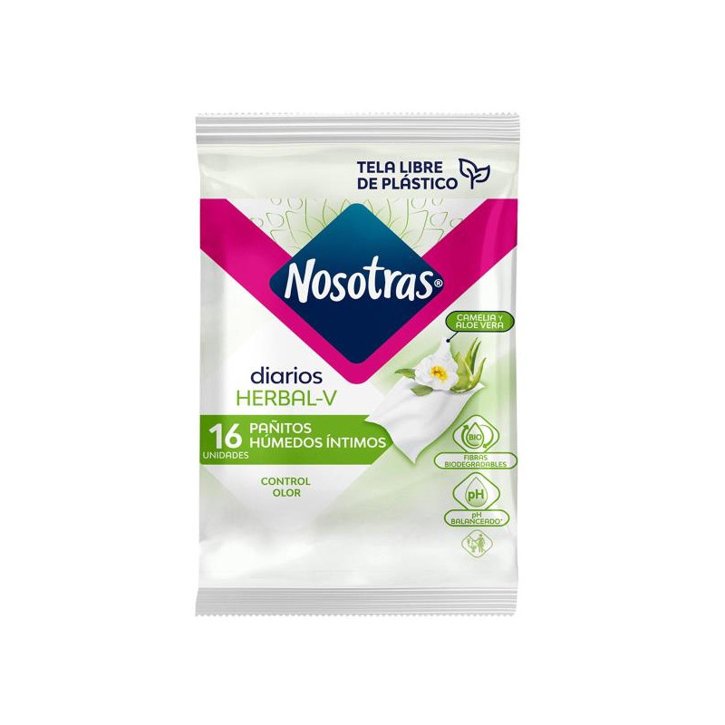 PANITOS NOSOTRAS HUMEDOS INTIMOS 16 UDS PANITOS