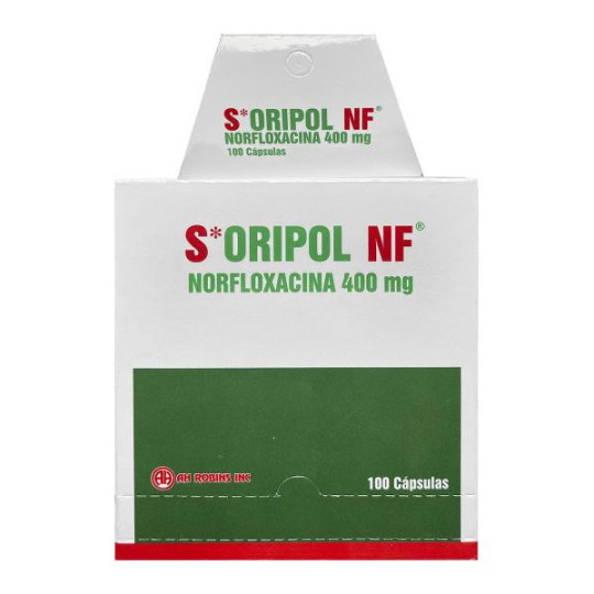 S-ORIPOL 400 MG 100 CAPSULAS(A) NORFLOXACINA S-ORIPOL 400 MG 100 CAPSULAS(A) NORFLOXACINA