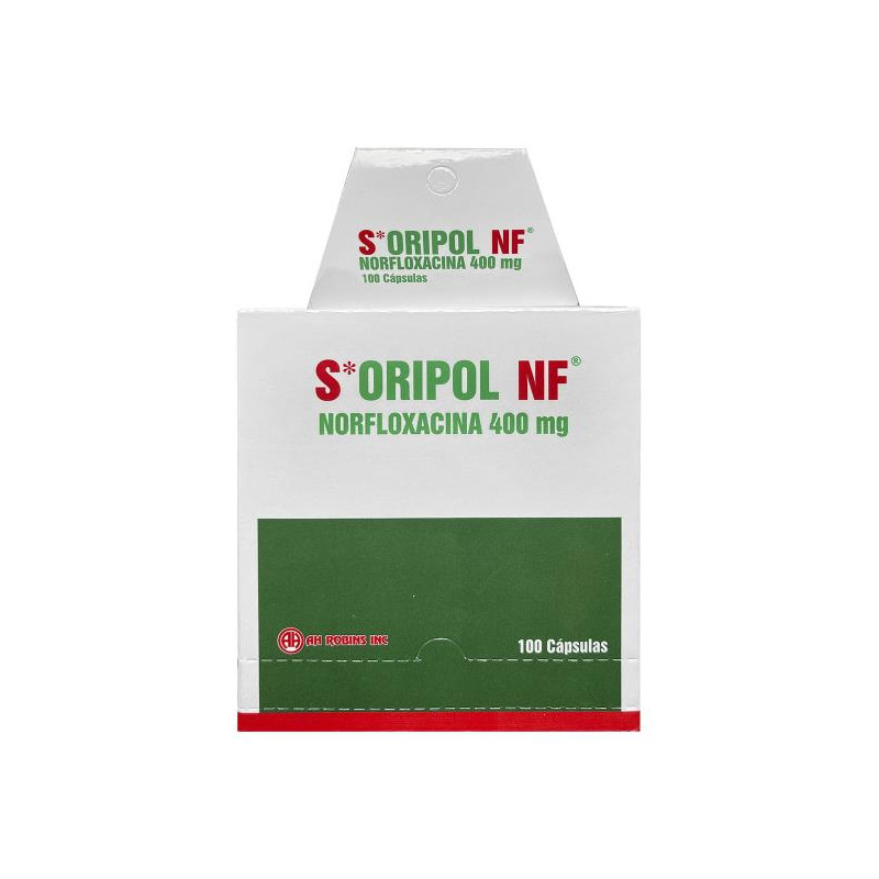 S-ORIPOL 400 MG 100 CAPSULAS(A) NORFLOXACINA S-ORIPOL 400 MG 100 CAPSULAS(A) NORFLOXACINA