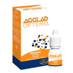 AGGLAD OFTENO 5 ML (A) TARTRATO DE BRIMONIDINA