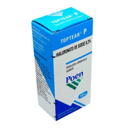 TOPTEAR PLUS GOTAS 10 ML HIALURONATO DE SODIO