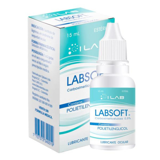 LABSOFT CARBOXIMETILCELULOSA 15 ML CARBOXIMETILCELULOSA LABSOFT CARBOXIMETILCELULOSA 15 ML CARBOXIMETILCELULOSA