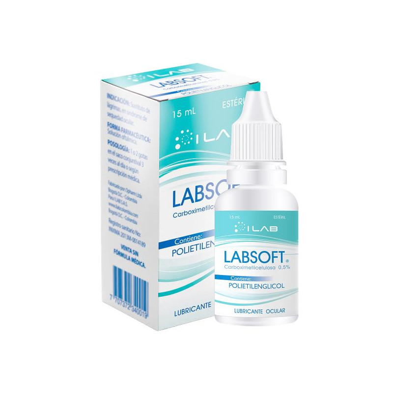 LABSOFT CARBOXIMETILCELULOSA 15 ML CARBOXIMETILCELULOSA LABSOFT CARBOXIMETILCELULOSA 15 ML CARBOXIMETILCELULOSA
