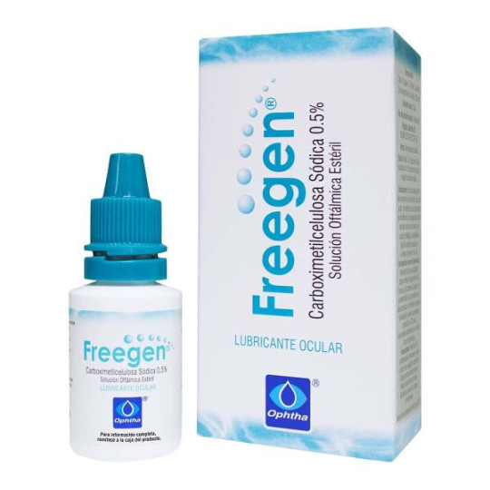 FREEGEN GOTAS 15 ML GTS 10 ML CARBOXIMETILCELULOSA