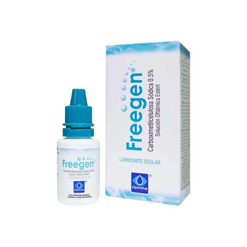 FREEGEN GOTAS 15 ML GTS 10 ML CARBOXIMETILCELULOSA