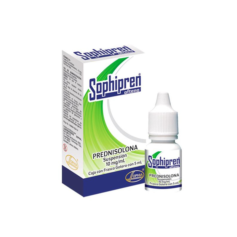 SOPHIPREN OFTENO 5 ML PREDNISOLONA SOPHIPREN OFTENO 5 ML PREDNISOLONA