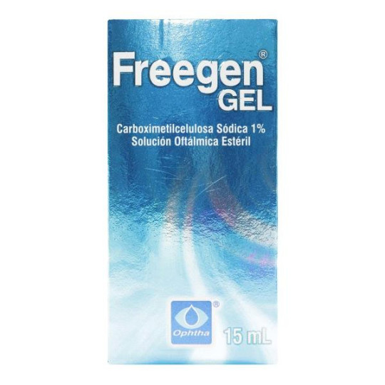FREEGEN 1% GEL 15 ML CARBOXIMETILCELULOSA