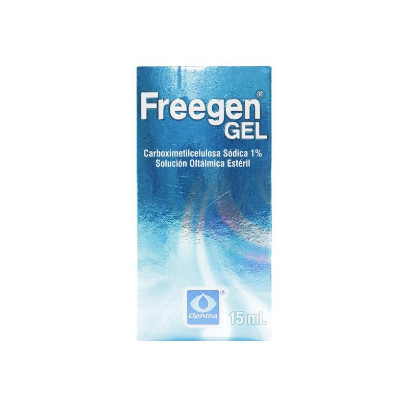 FREEGEN 1% GEL 15 ML CARBOXIMETILCELULOSA