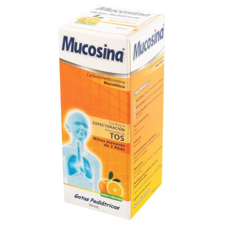 MUCOSINA GOTAS 30 ML CARBOXIMETILCISTEINA