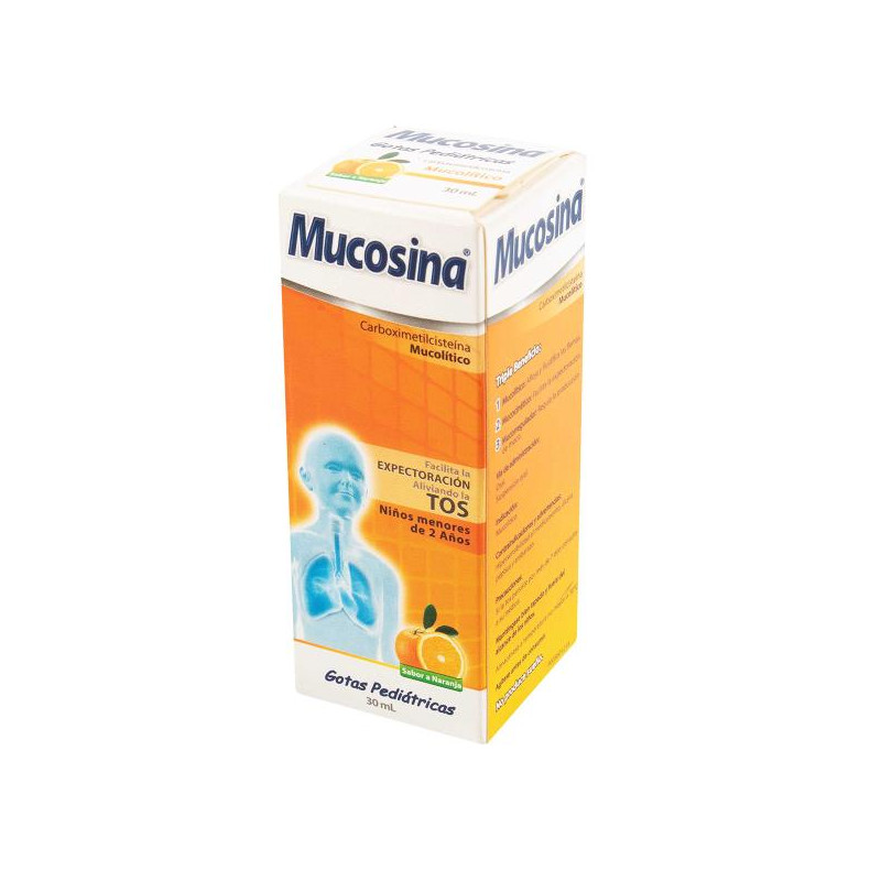 MUCOSINA GOTAS 30 ML CARBOXIMETILCISTEINA