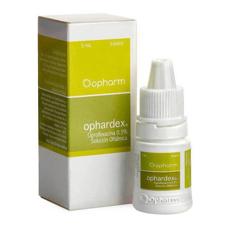 OPHARDEX GOTAS OFT X 5 ML CIPROFLOXACINA
