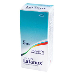 LATANOX 50 MG GOTAS OFT. 5 ML (R)(DA) LATANOPROST (SAV)