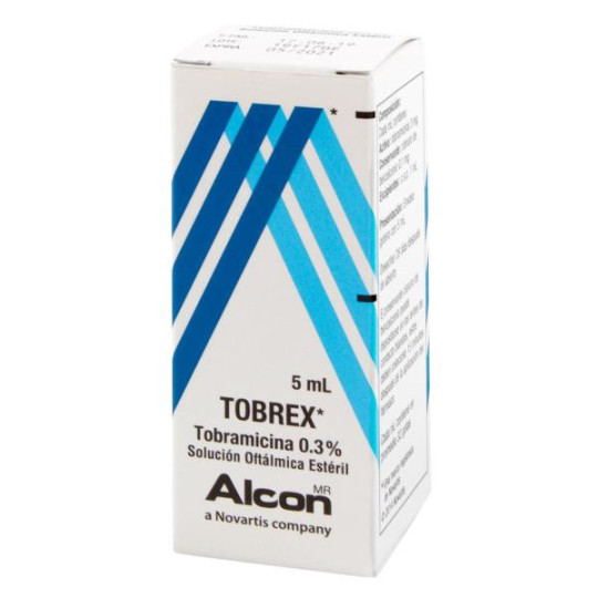 TOBREX GOTAS 5 ML TOBRAMICINA