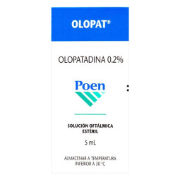 OLOPAT GOTAS 2% X 5 ML CLORHIDRATO DE OLOPATADINA