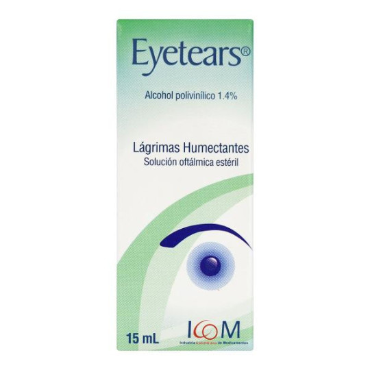 EYETEARS 1.4% GOT. 15ML ICOM (PUMCV) ALCOHOL POLIVINILICO