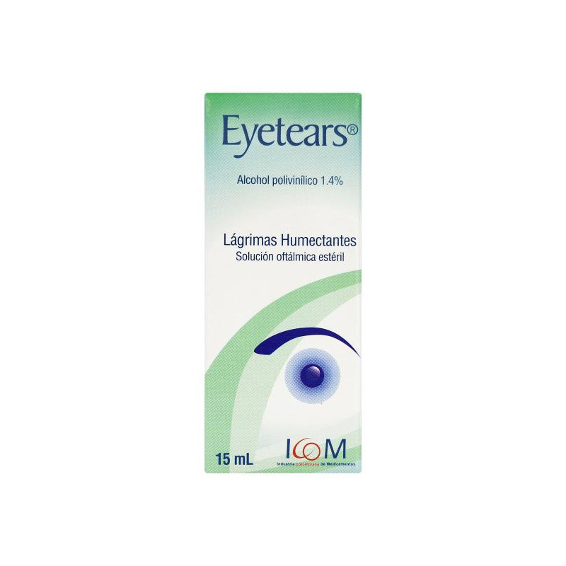 EYETEARS 1.4% GOT. 15ML ICOM (PUMCV) ALCOHOL POLIVINILICO