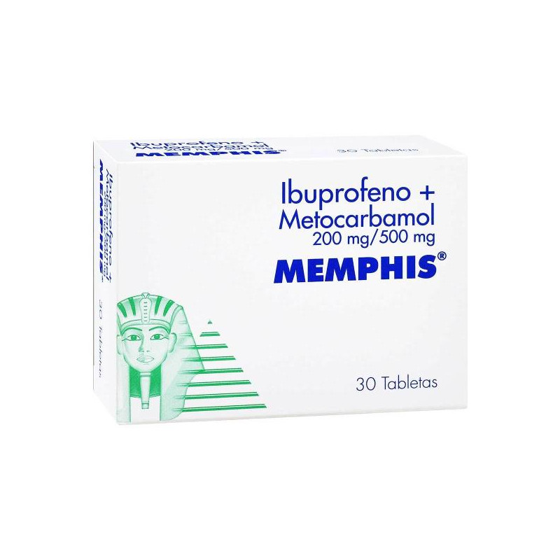 IBUPROFENO METOCARBAMOL 30 TBS MP IBUPROFENO METOCARBAMOL 