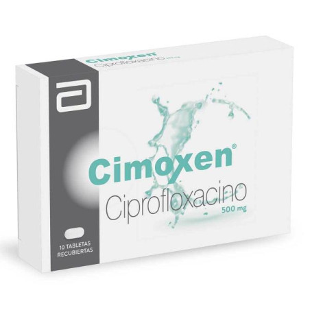 CIMOXEN 500 MG 10 CAPSULAS (A)(DA) CIPROFLOXACINA