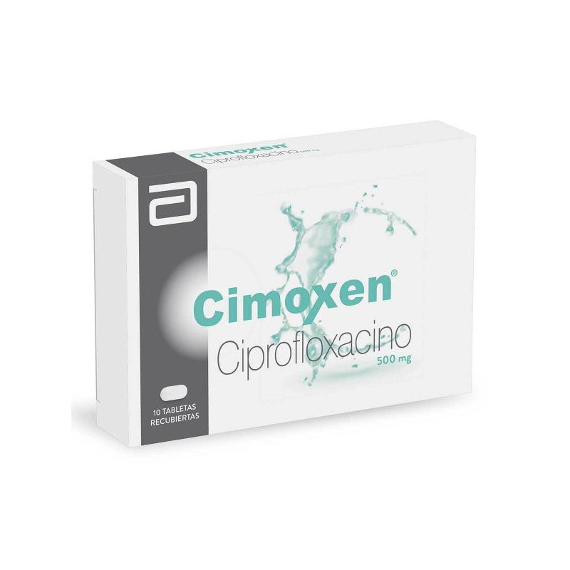 CIMOXEN 500 MG 10 CAPSULAS (A)(DA) CIPROFLOXACINA CIMOXEN 500 MG 10 CAPSULAS (A)(DA) CIPROFLOXACINA