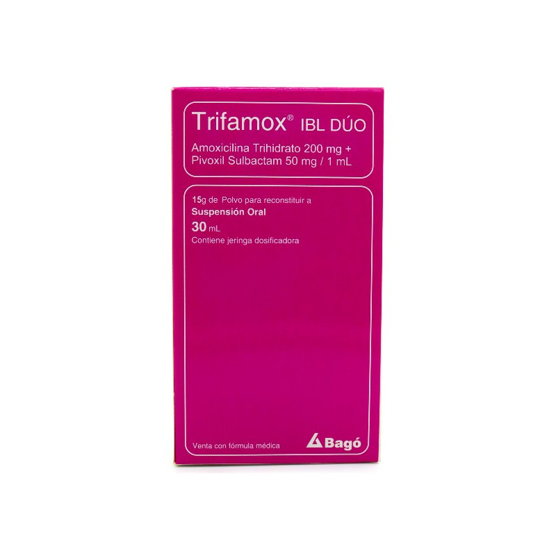 TRIFAMOX IBL-DUO SUSPENSION 30 ML SULBACTAM TRIFAMOX IBL-DUO SUSPENSION 30 ML SULBACTAM
