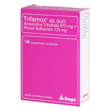 TRIFAMOX IBL-DUO 14 COMPRIMIDOS (A) SULBACTAM