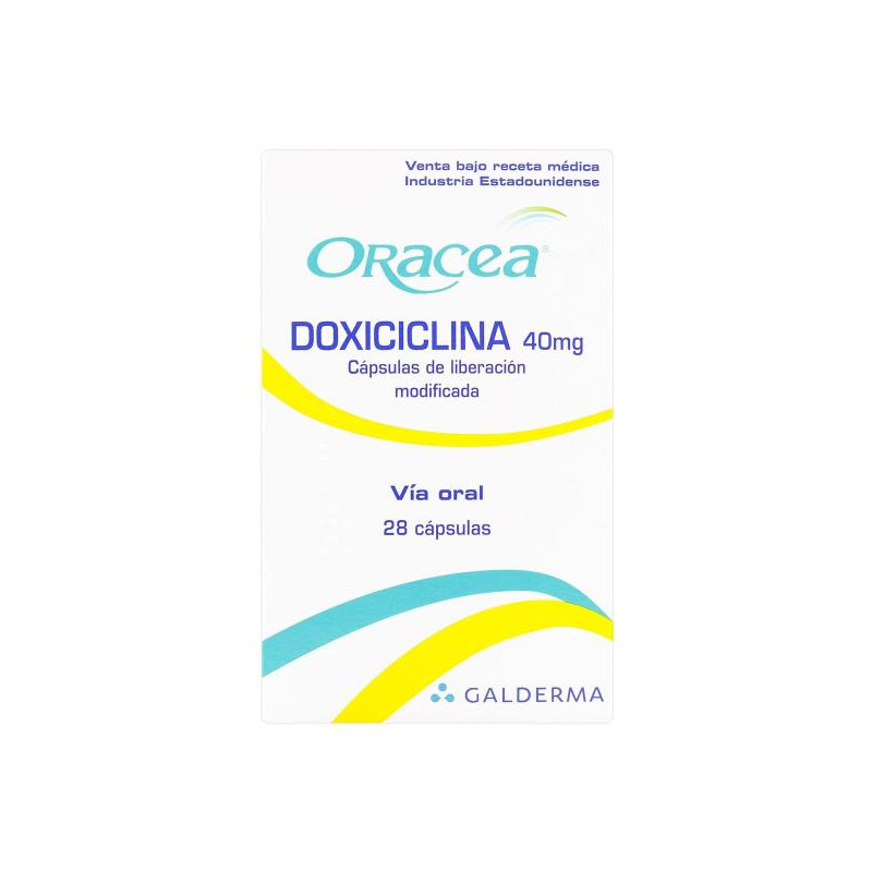 ORACEA 40 MG 28 CAPSULAS (A) DOXICICLINA ORACEA 40 MG 28 CAPSULAS (A) DOXICICLINA