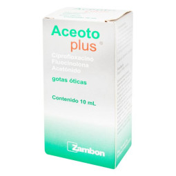 ACEOTO PLUS GOTAS 10 ML CIPROFLOXACINA