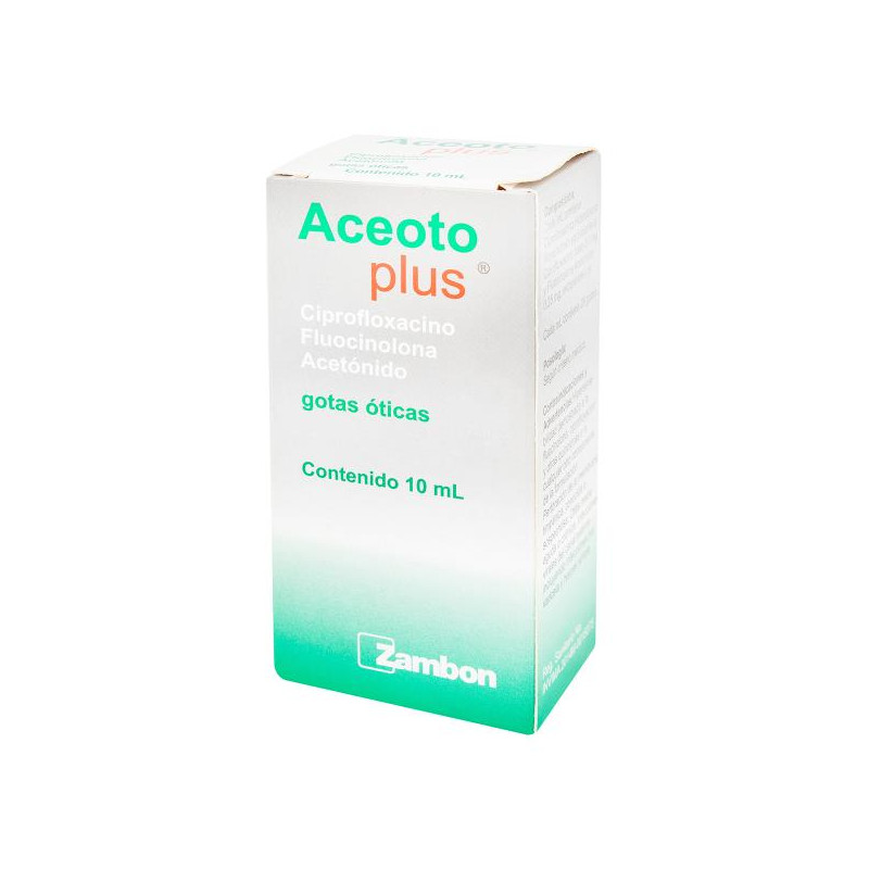 ACEOTO PLUS GOTAS 10 ML CIPROFLOXACINA ACEOTO PLUS GOTAS 10 ML CIPROFLOXACINA