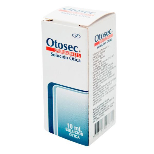 OTOSEC 0.3% GOTAS 10 ML CIPROFLOXACINA