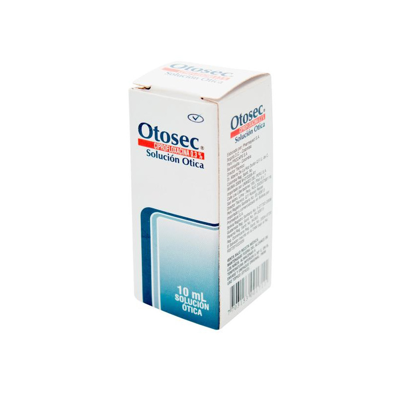 OTOSEC 0.3% GOTAS 10 ML CIPROFLOXACINA