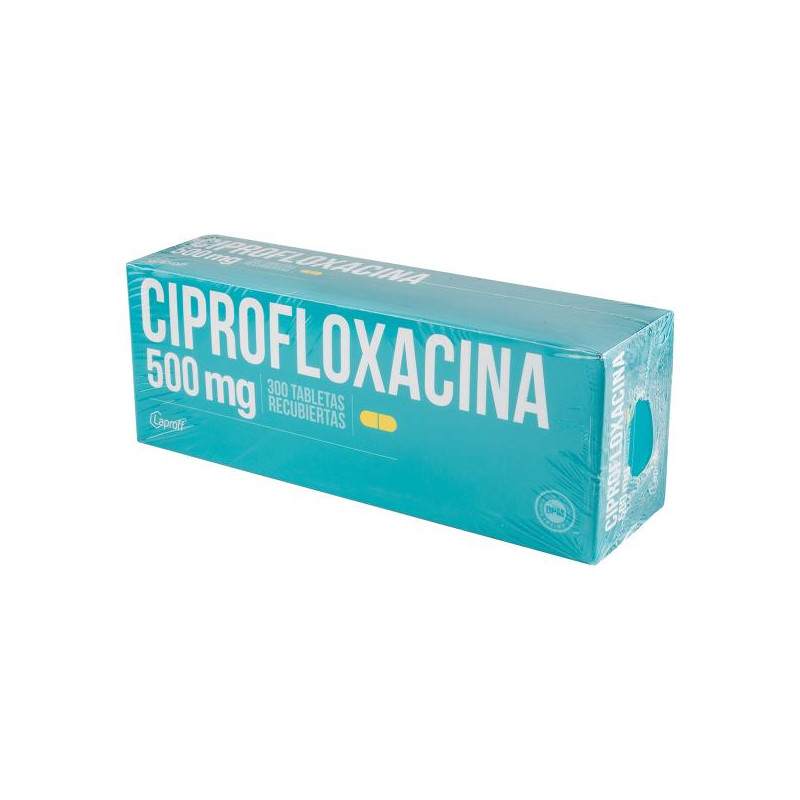 CIPROFLOXACINA 500 MG 300 TABLETAS LP (T CIPROFLOXACINA 