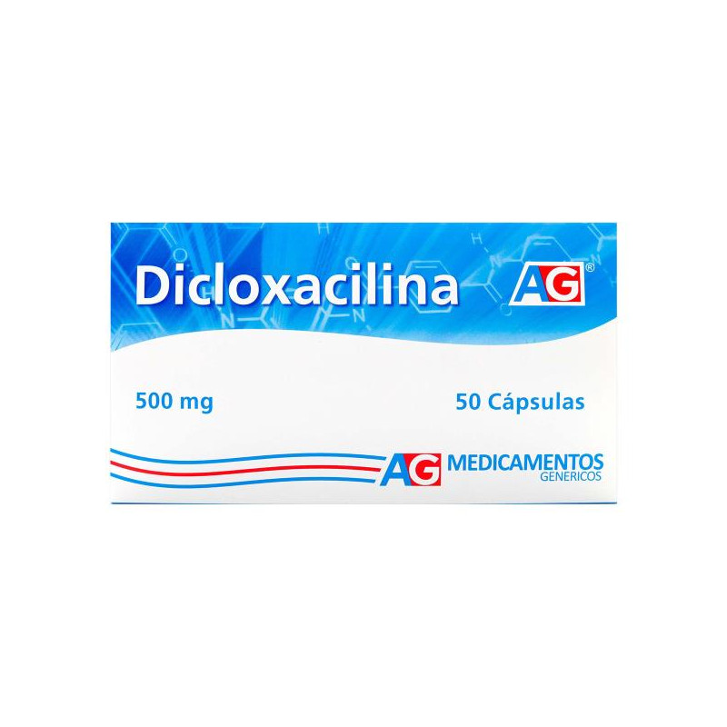 DICLOXACILINA 500 MG 50 CAP AG DICLOXACILINA