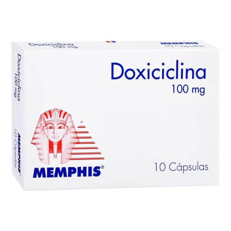 DOXICICLINA 100 MG 10 TBS MP DOXICICLINA 