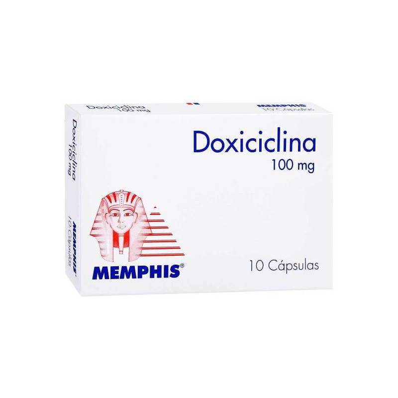 DOXICICLINA 100 MG 10 TBS MP DOXICICLINA 