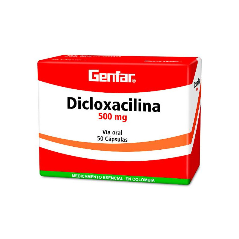 DICLOXACILINA 500 MG 50 CAPSULAS GF DICLOXACILINA DICLOXACILINA 500 MG 50 CAPSULAS GF DICLOXACILINA