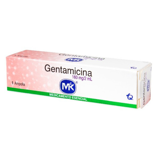 GENTAMICINA 160 MG AMPOLLA MK GENTAMICINA GENTAMICINA 160 MG AMPOLLA MK GENTAMICINA