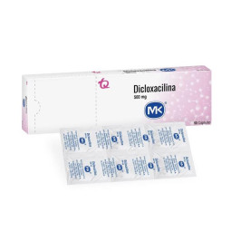 DICLOXACILINA 500 MG 50 CAPSULAS MK DICLOXACILINA