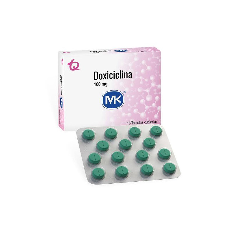 DOXICICLINA 100 MGS X 15 TBS MK