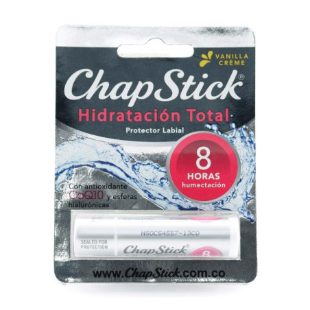 PROT.LABIAL CHAPSTICK HIDRATACION TOTAL PROTECTORES LABIALES