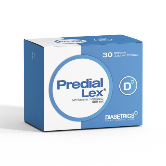 PREDIAL LEX 500 MG 30 TBS METFORMINA PREDIAL LEX 500 MG 30 TBS METFORMINA