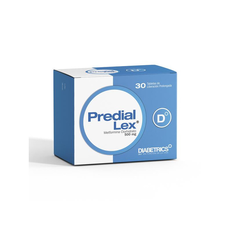 PREDIAL LEX 500 MG 30 TBS METFORMINA PREDIAL LEX 500 MG 30 TBS METFORMINA