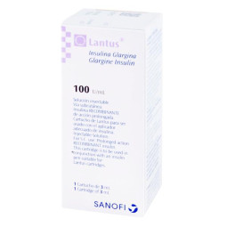 LANTUS 1 CARTUCHO 3 ML 100 UNI (SAV)