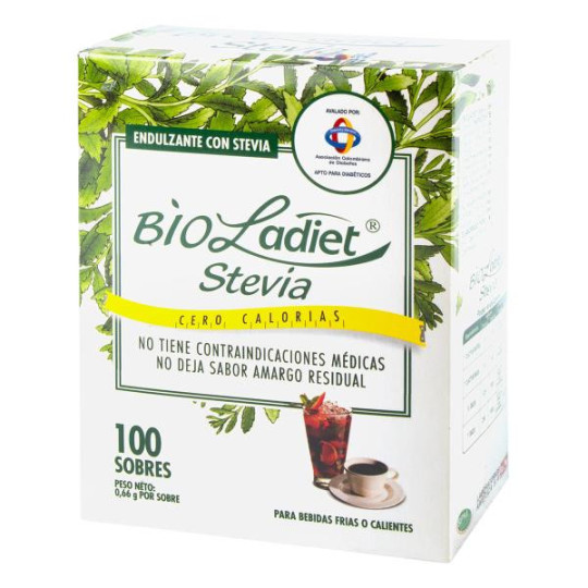 STEVIA BIOLADIET 100 SBS LA EDULCOLORANTES