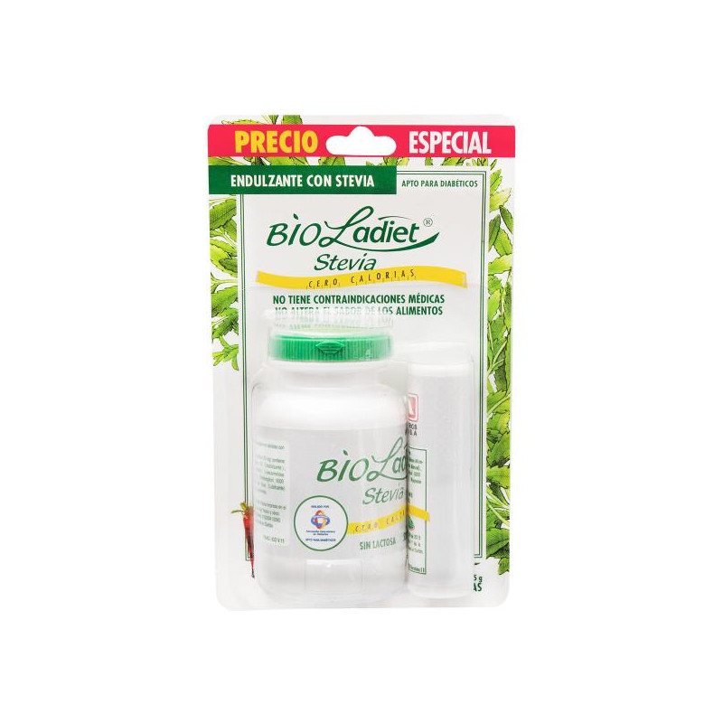 STEVIA BIOLADIET 500 TBS DISP.150 TBS P.E L A EDULCO
