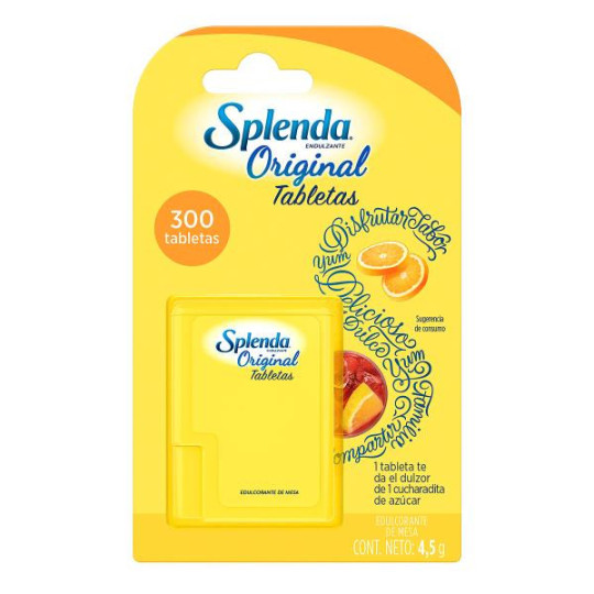 SPLENDA 300 TABLETAS EDULCOLORANTES