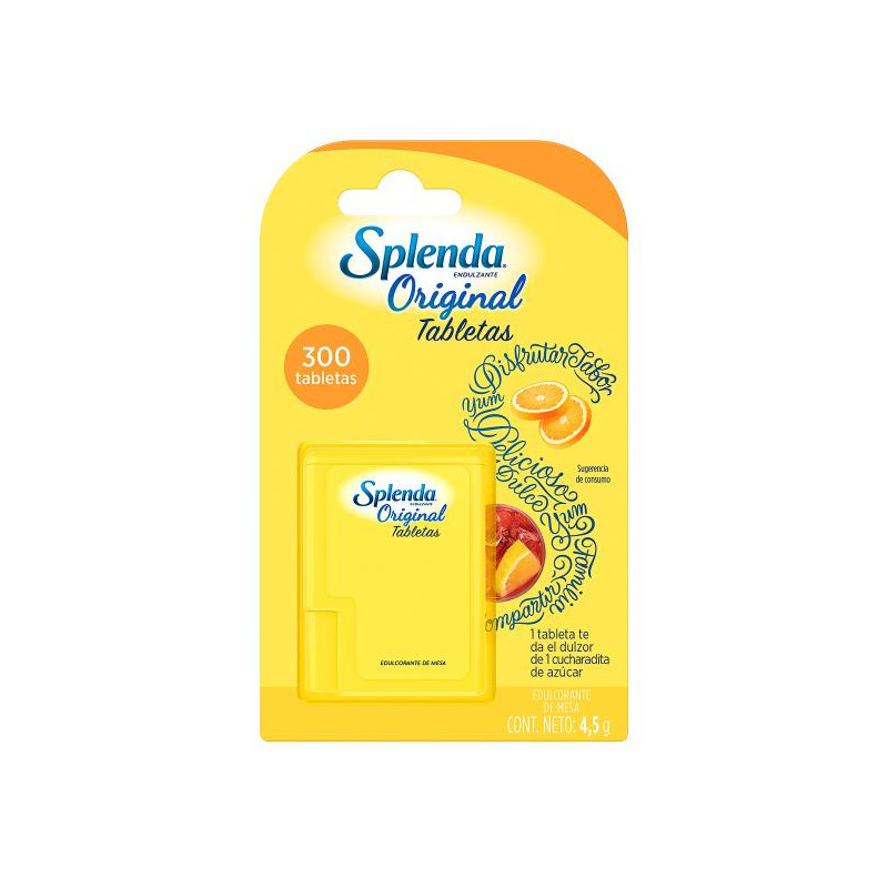 SPLENDA 300 TABLETAS EDULCOLORANTES